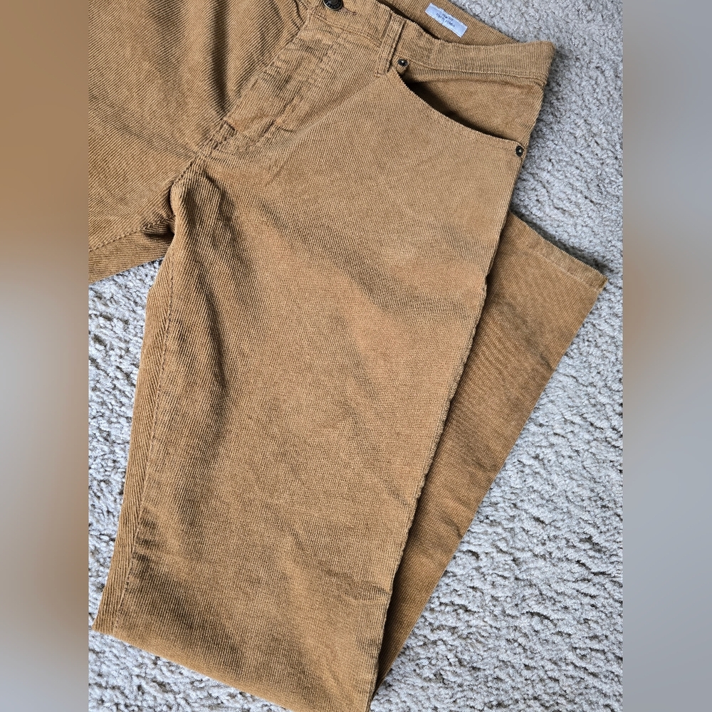 NWT Goodfellow & Co Men's Brown Corduroy Pants SZ. 34x32 - Picture 3 of 5